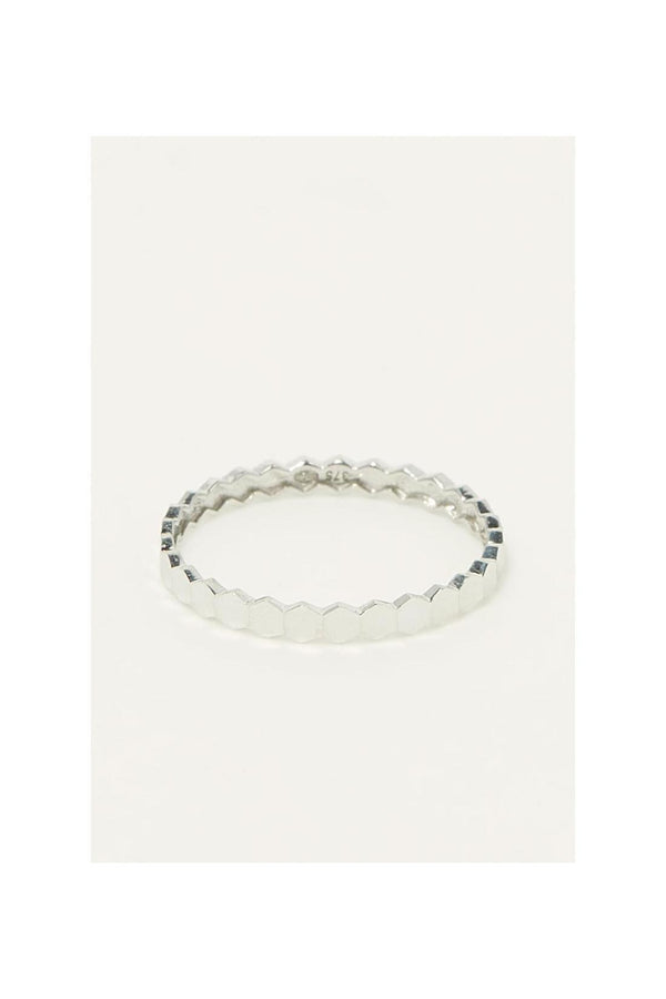 Anillo “Prometida” Oro blanco 375/1000