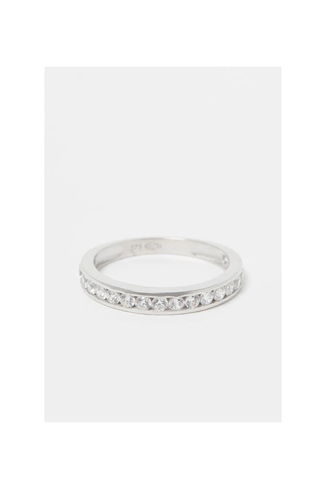 Anillo “Compromiso” Oro blanco 375/1000