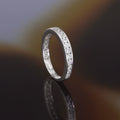 Anillo “Compromiso” Oro blanco 375/1000