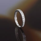 Anillo “Compromiso” Oro blanco 375/1000