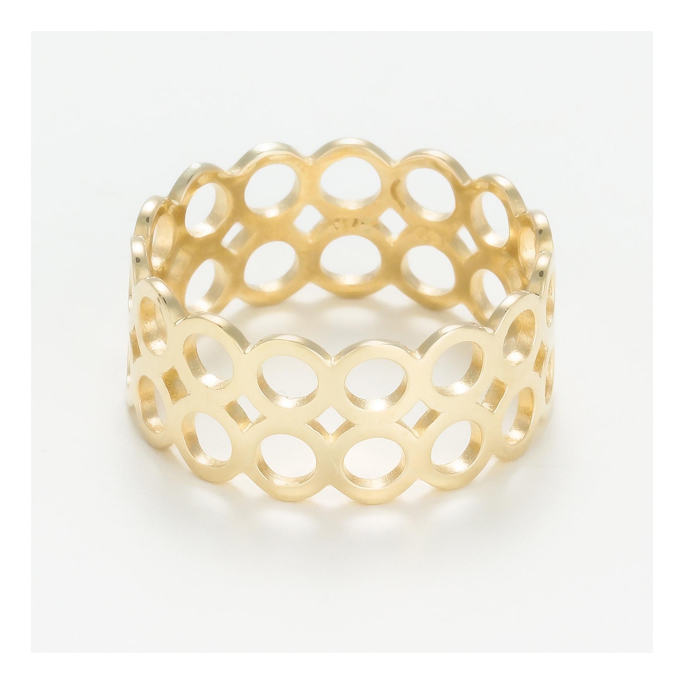 Anillo “Lina” Oro amarillo 375/1000