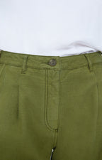 Pantalón Ancho - Caqui - Mujer