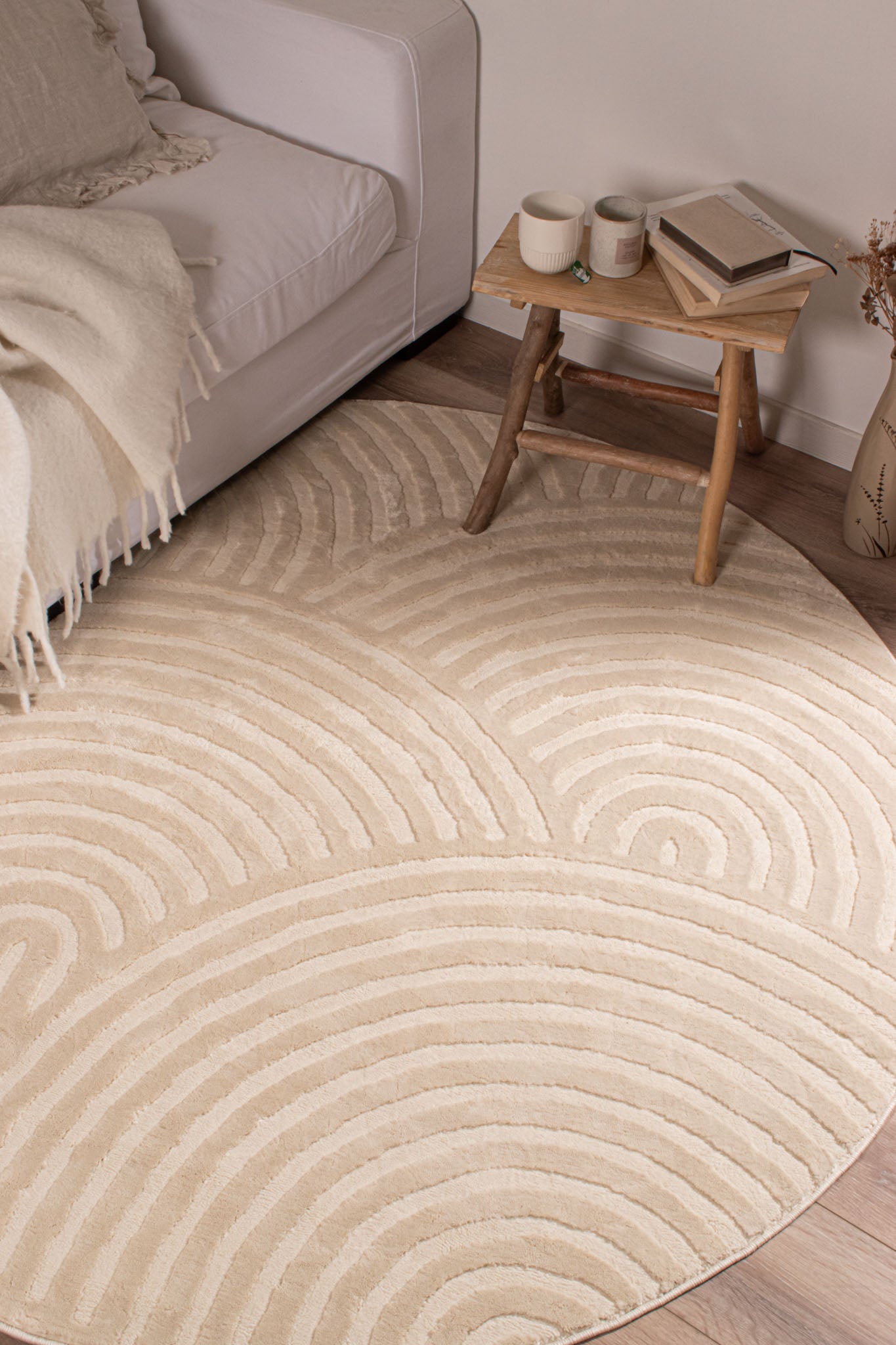 Bianca - Alfombra Interior - Polipropileno - Crema