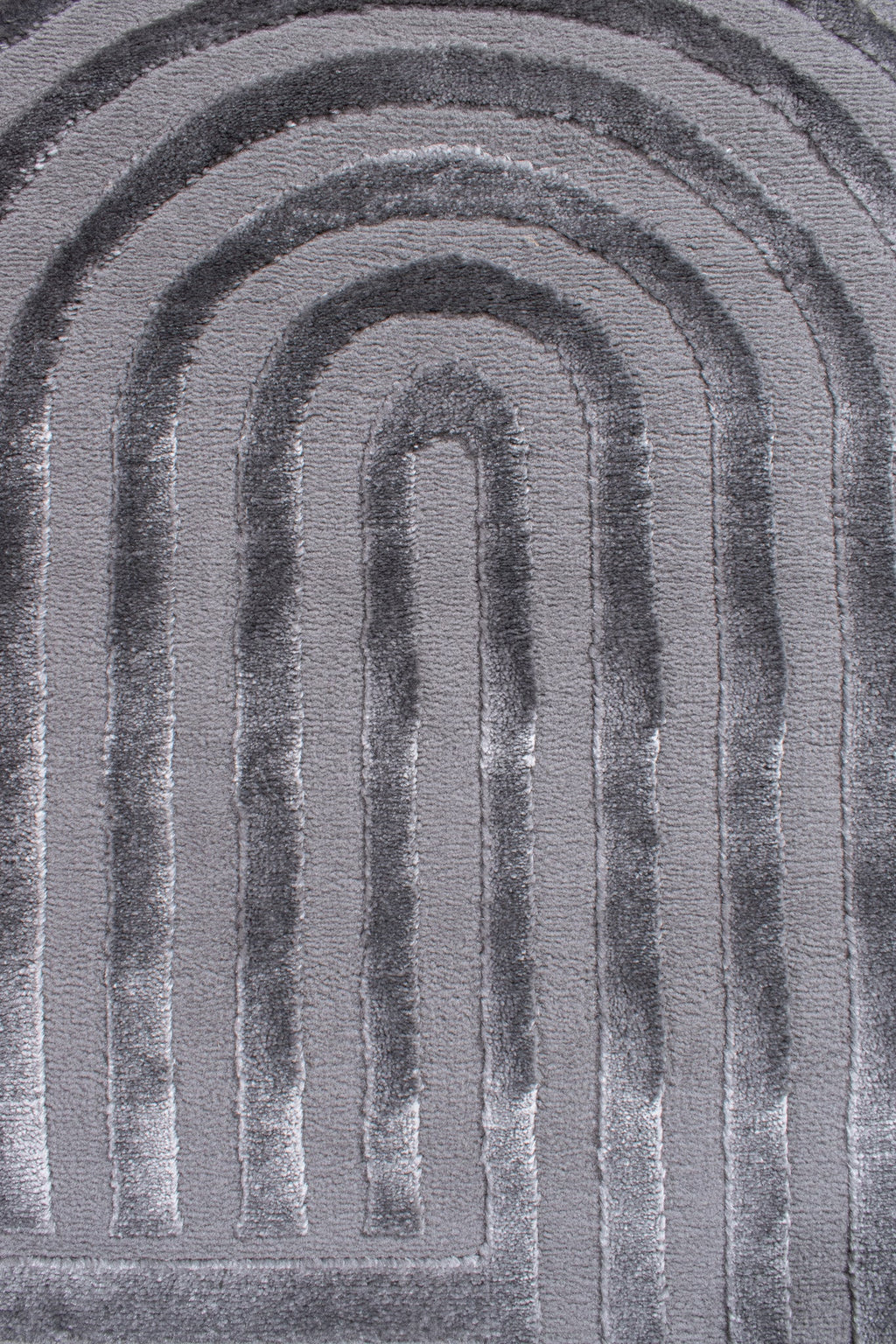 Gray relief pattern rug: BIA163GRI BIANCA