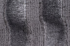 Gray relief pattern rug: BIA163GRI BIANCA