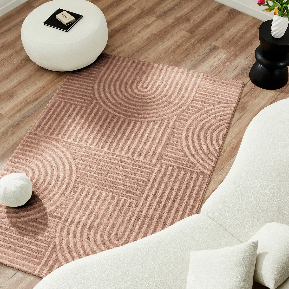 Bianca - Tapis D'Intérieur - Polypropylène - Mocca