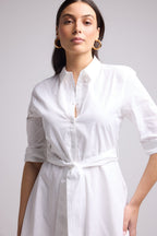 Robe Courte - Biba Court Uni - Blanc