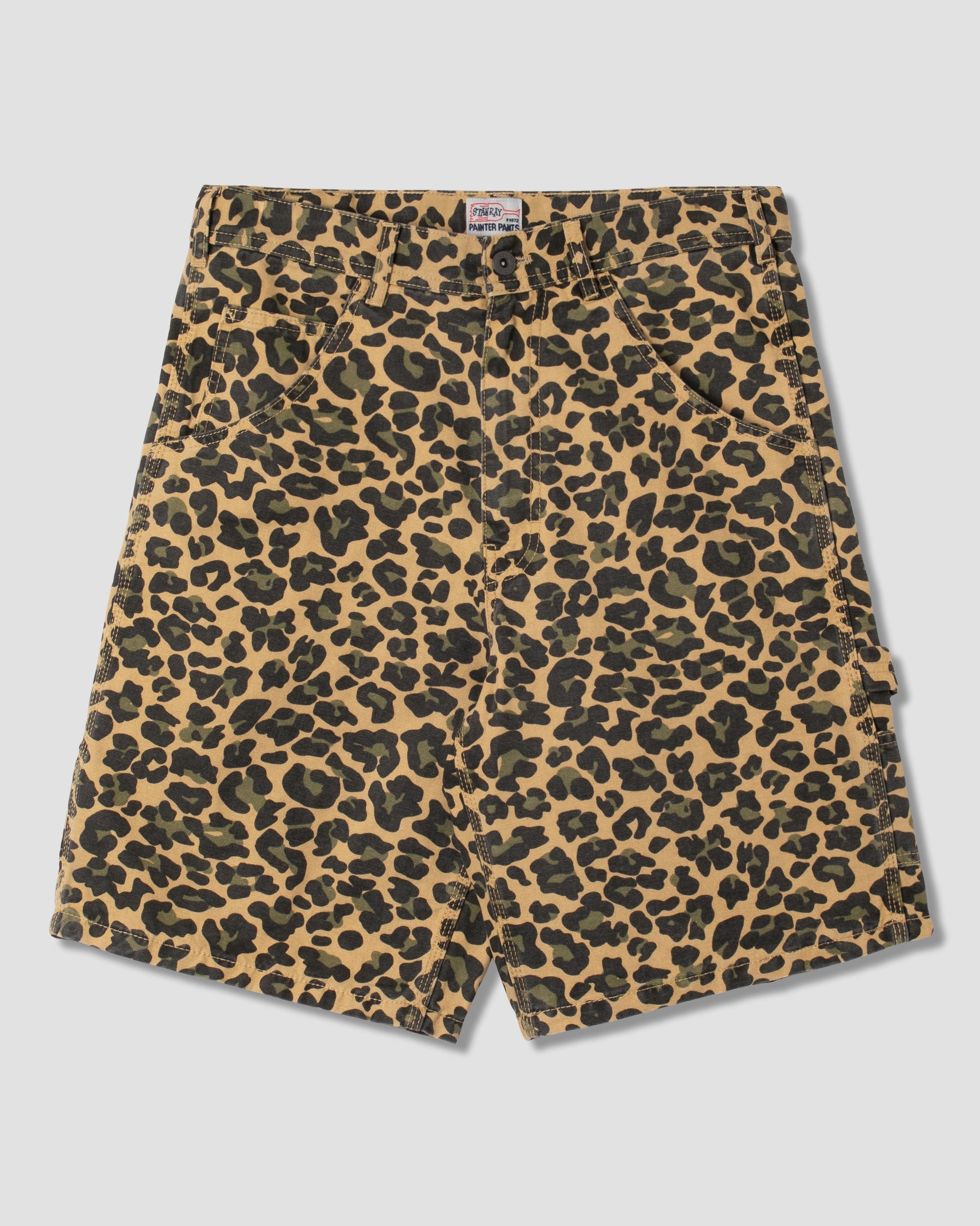 Big Job Shorts - Leopard Camo