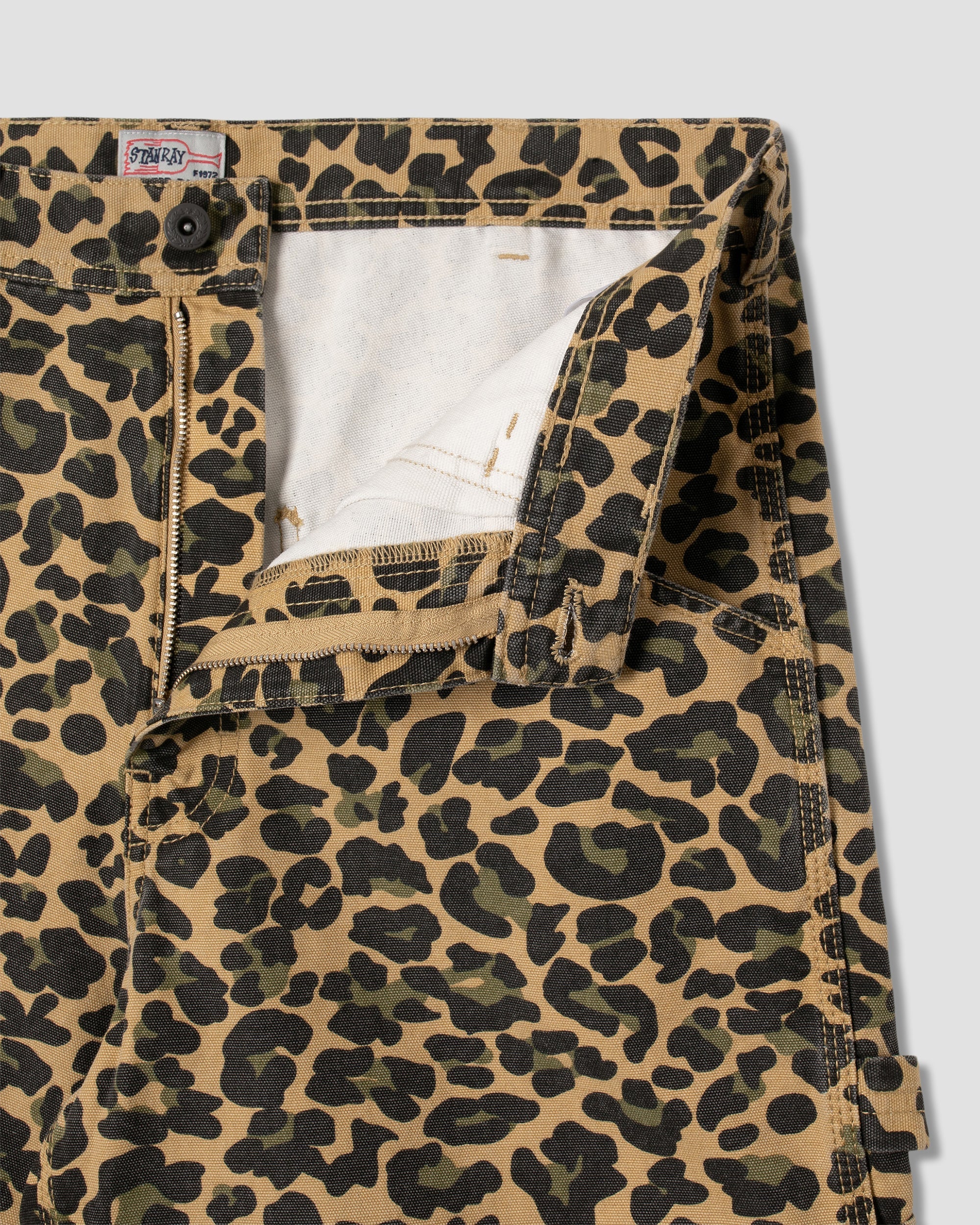Big Job Shorts - Leopard Camo