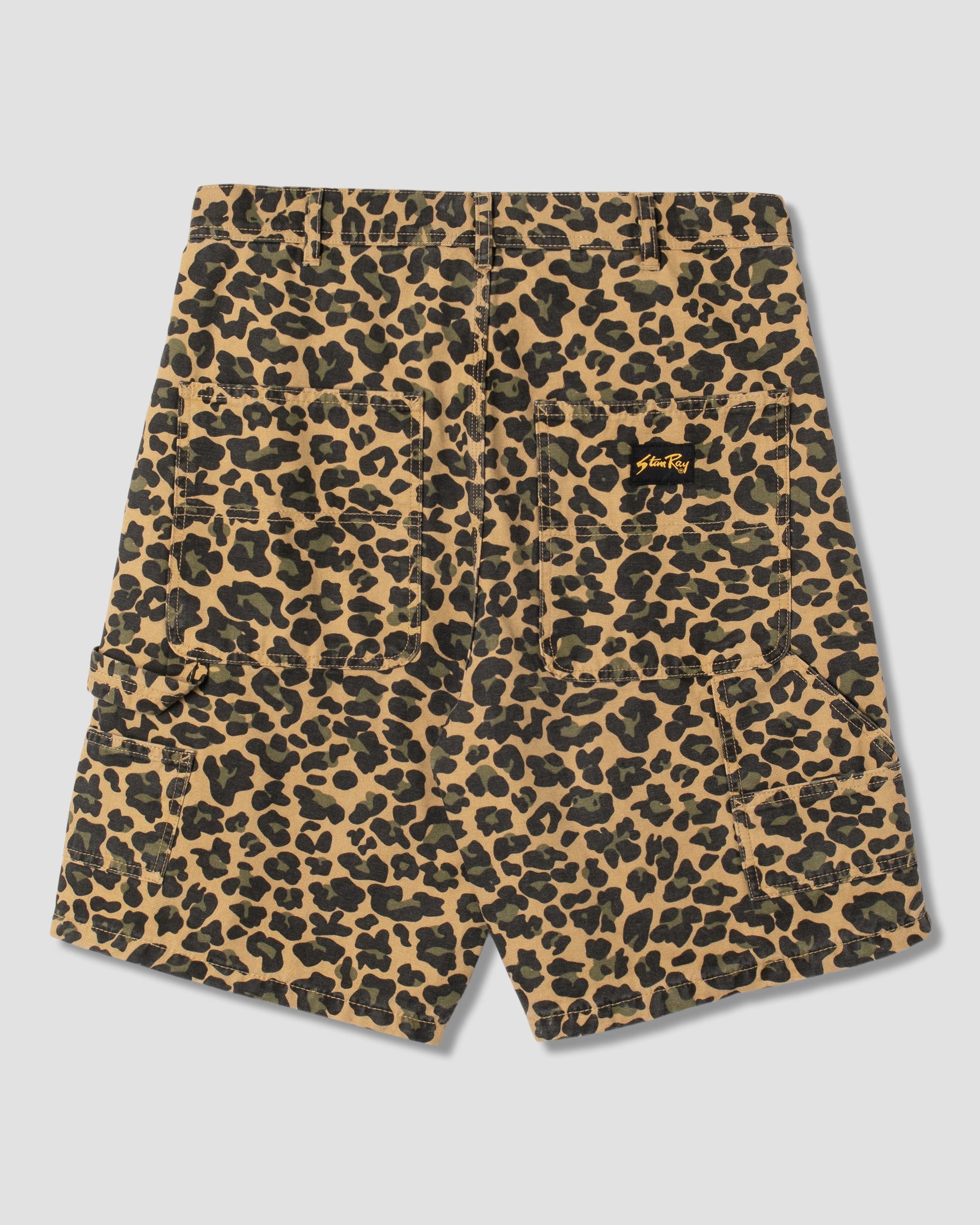 Big Job Shorts - Leopard Camo