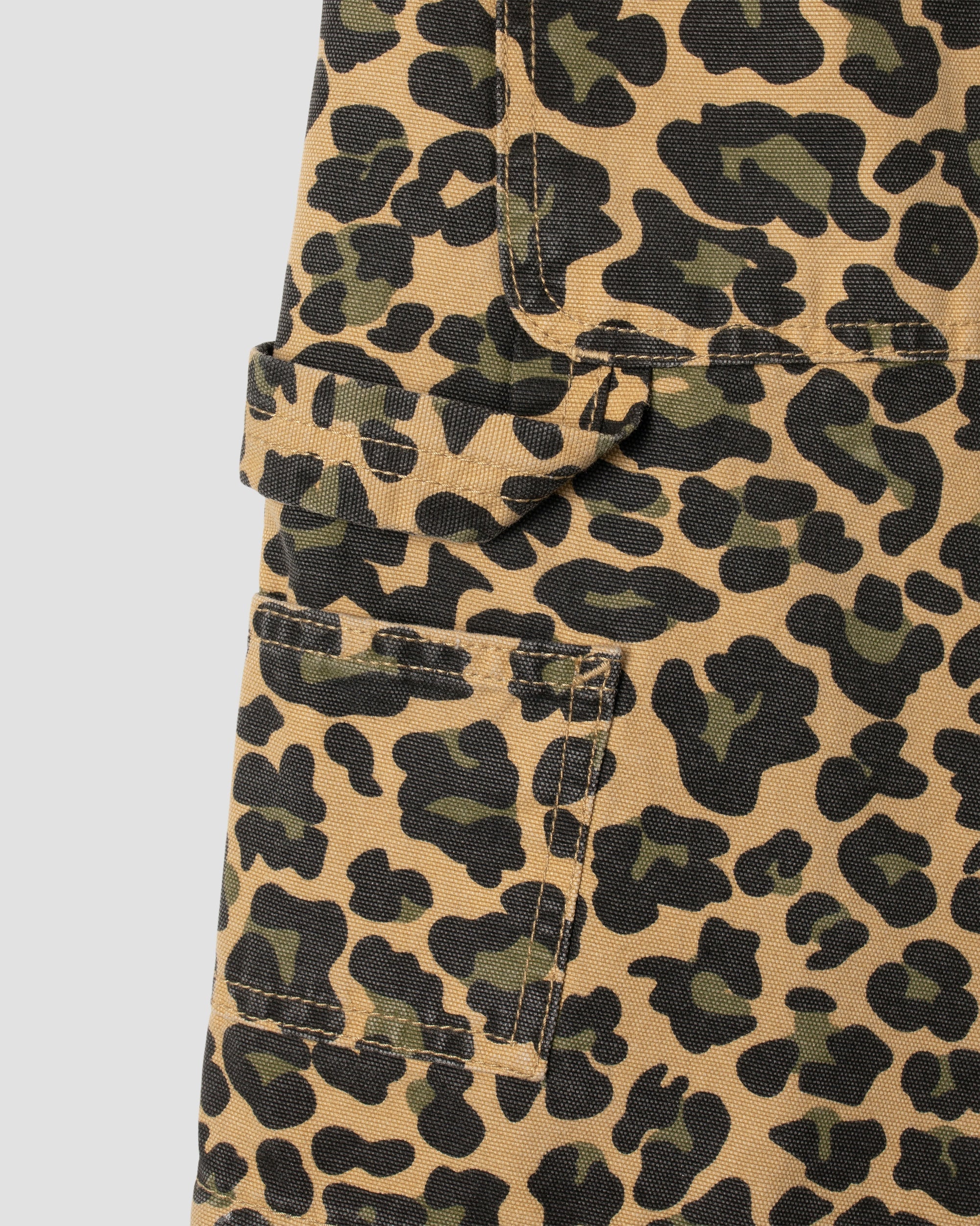 Big Job Shorts - Leopard Camo