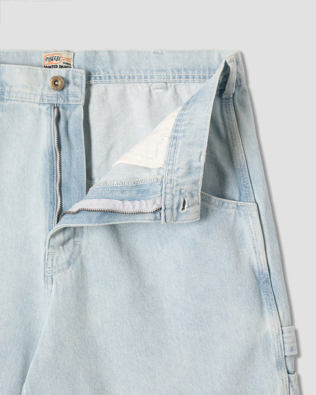 Big Job Shorts - Lite Blue Denim