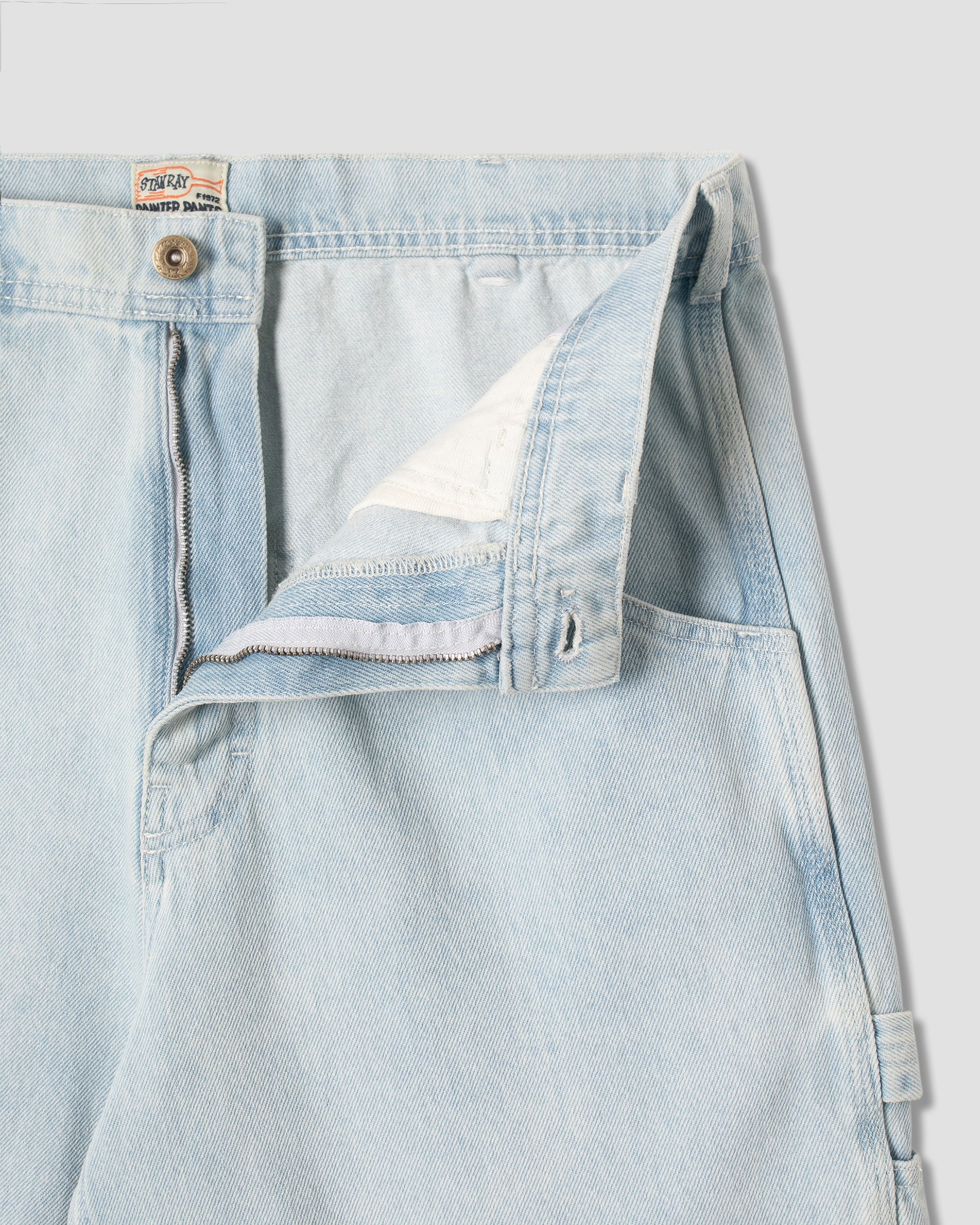Big Job Shorts - Lite Blue Denim