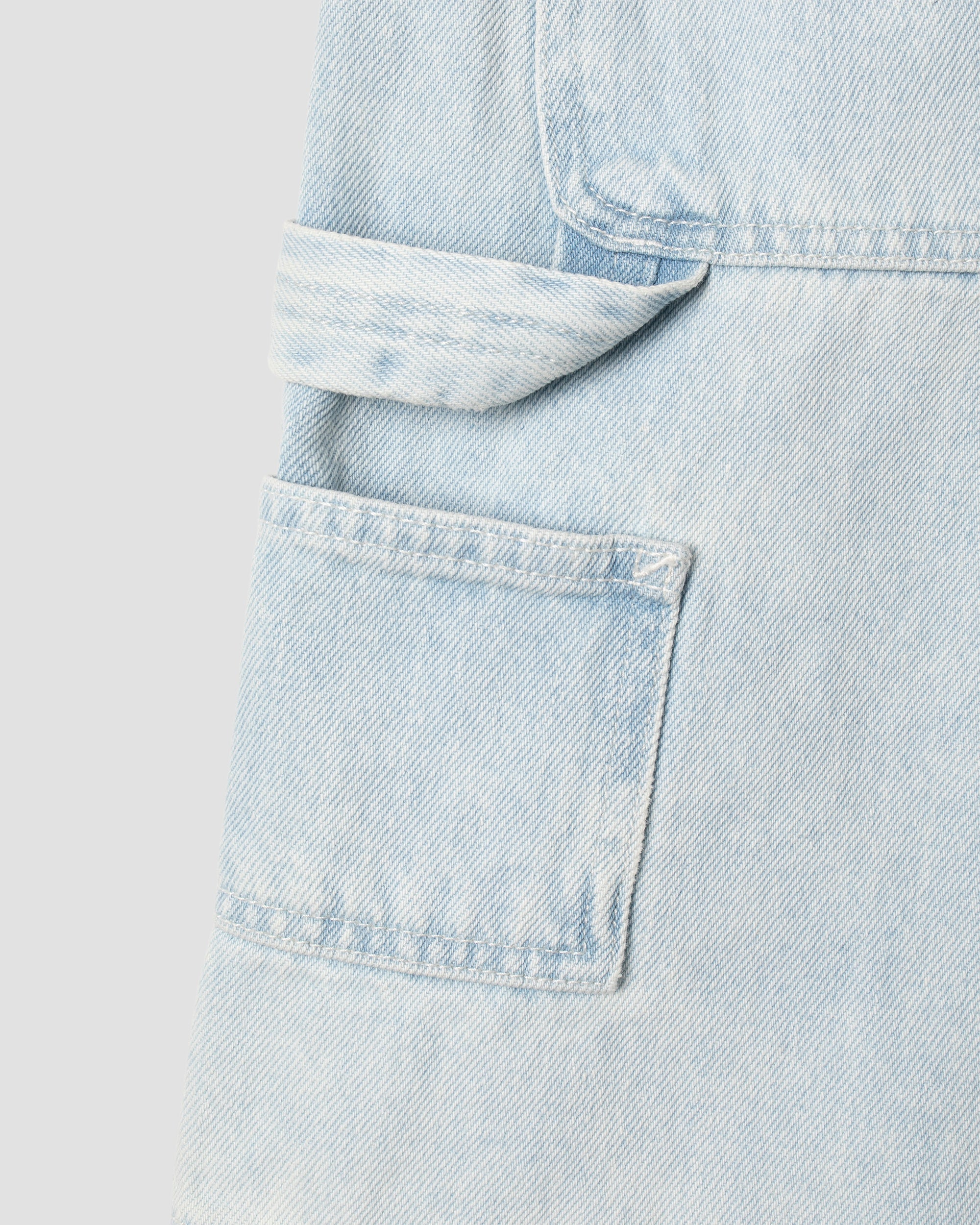 Big Job Shorts - Lite Blue Denim