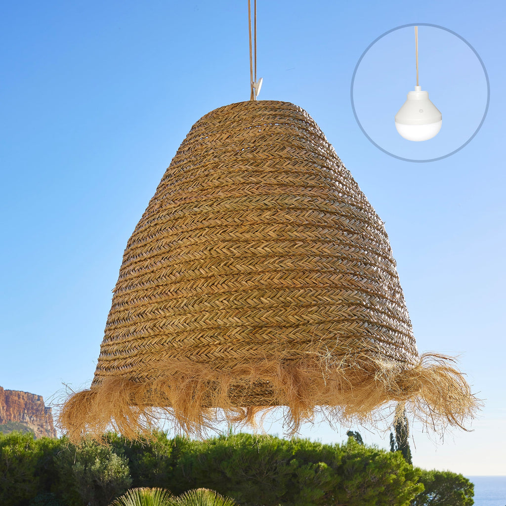 Anafi Big - Lámpara colgante inalámbrica - Seagrass - Beige