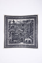 Large Grande Serre Bandana - Black - Men