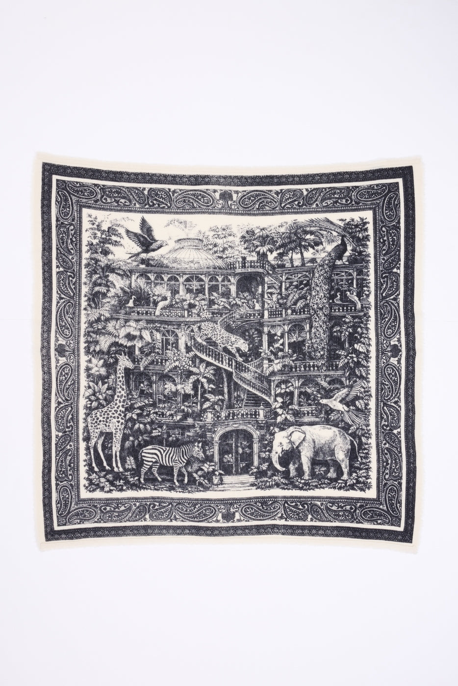 Grand Bandana Grande Serre - Noir - Femme