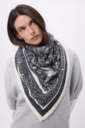 Grand Bandana Grande Serre - Noir - Femme