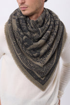 Grand Bandana Grande Serre - Khaki Chine - Homme