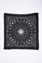 Gran bandana Zodiac - Negro - Mujer