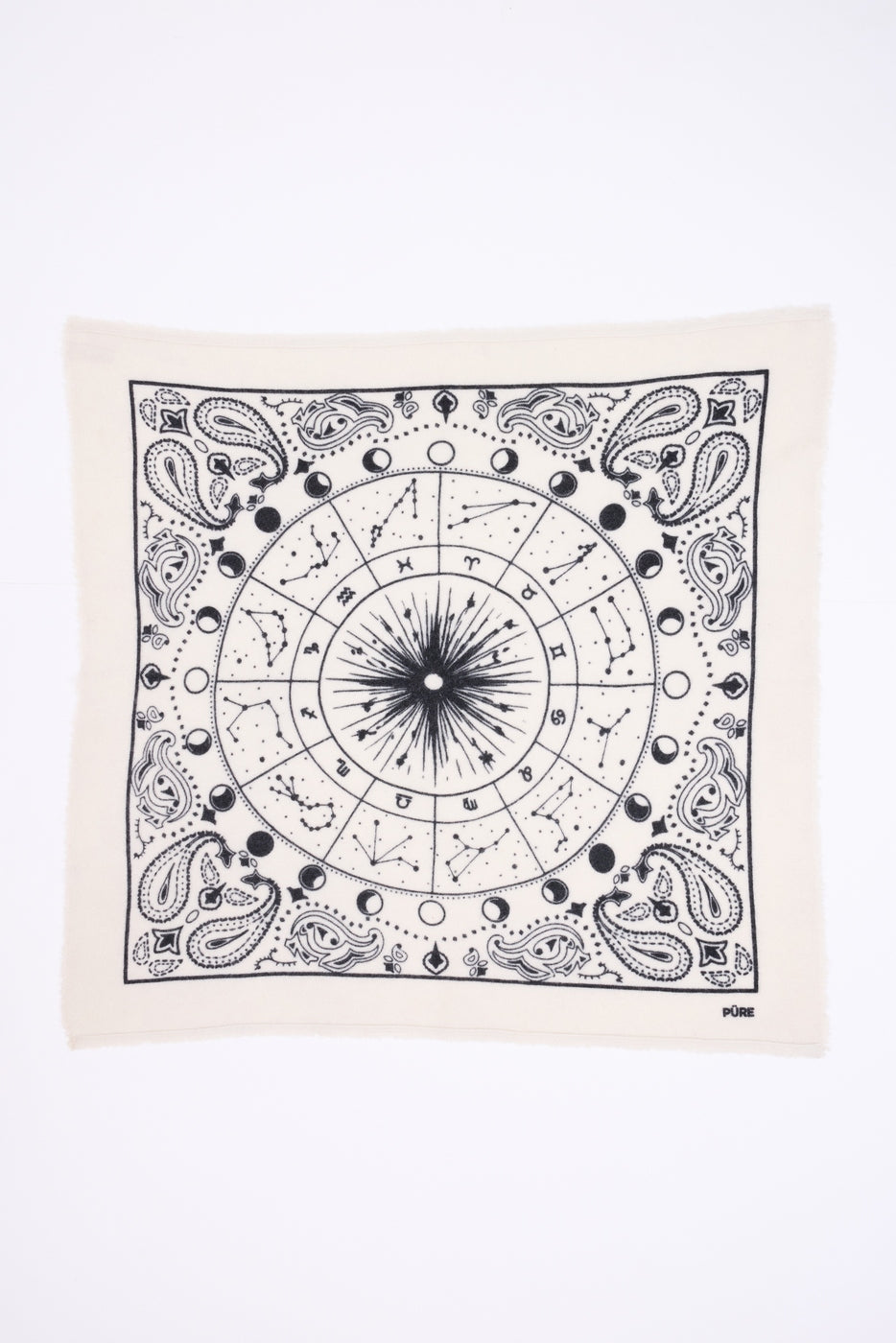 Bandana grande Zodiac - Blanco - Hombre