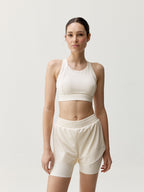 Short Bikila - Tiza Blanca - Mujer