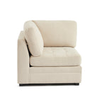 Billie - Sillón Rinconero - Tejido Chenilla - Beige