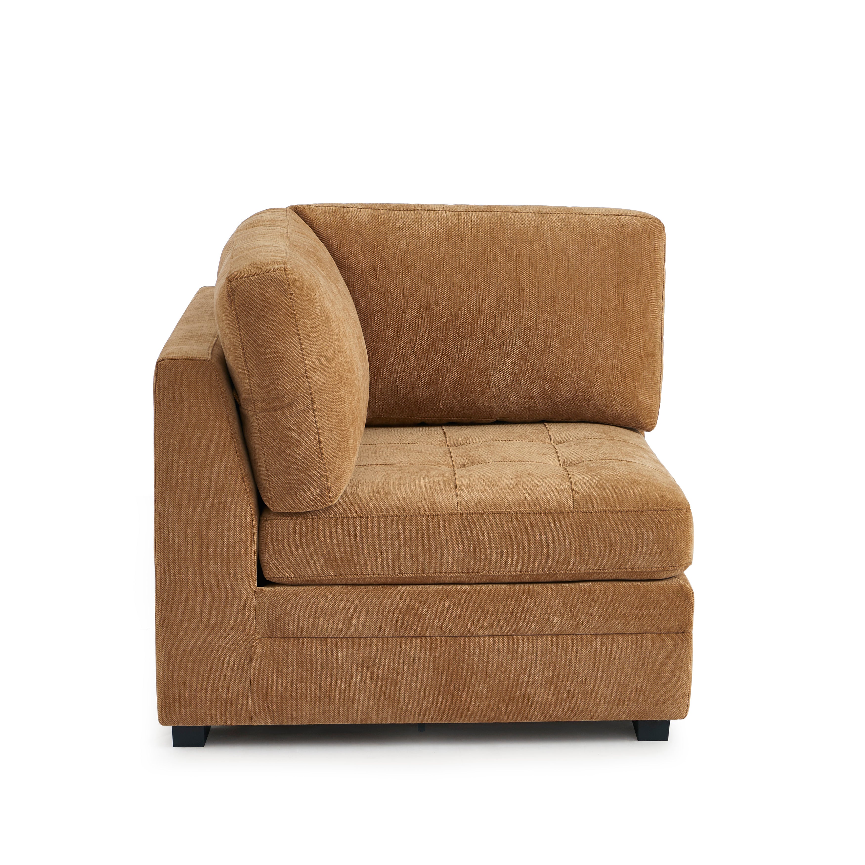 Billie - Sillón Rinconero - Tejido Chenilla Ardilla