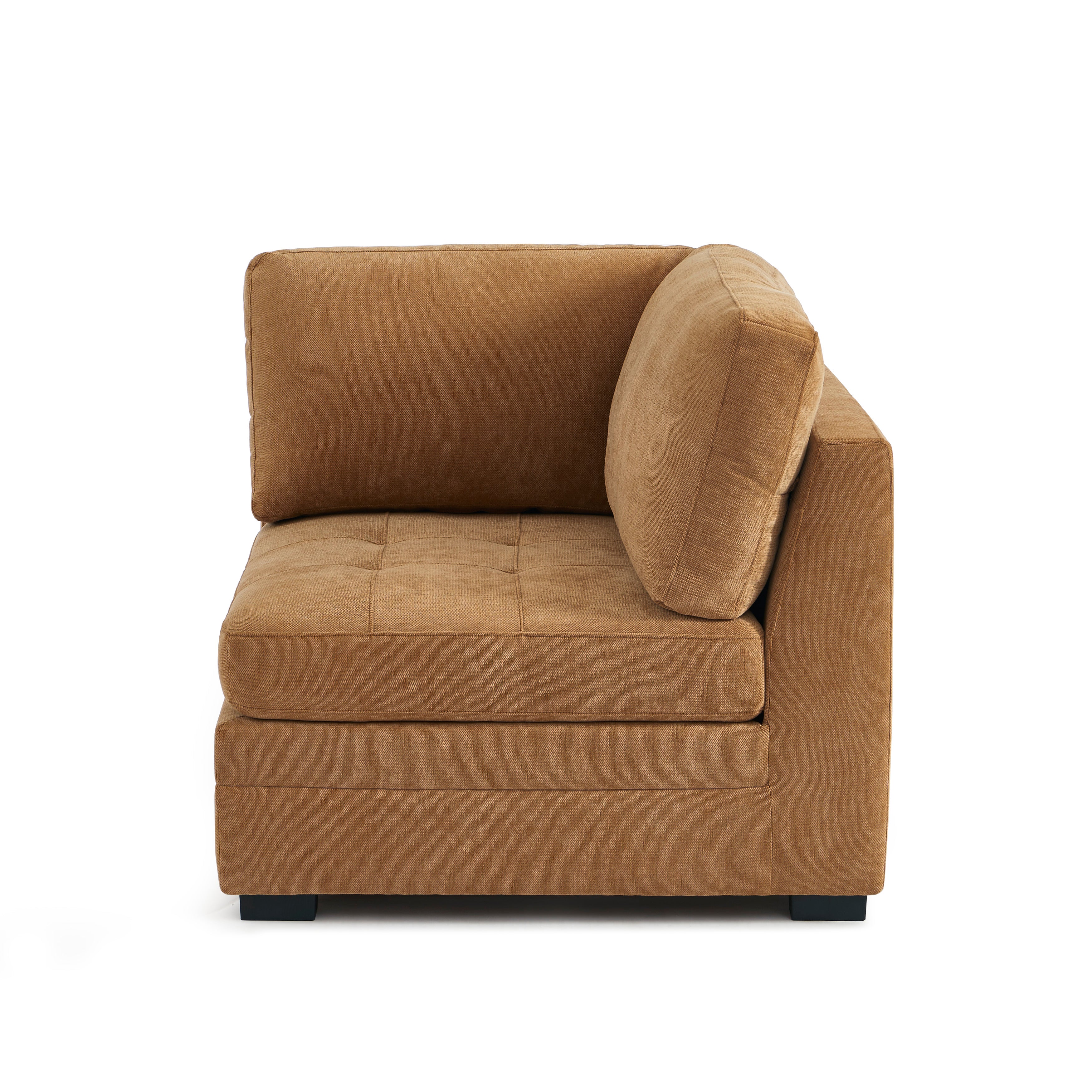 Billie - Sillón Rinconero - Tejido Chenilla Ardilla