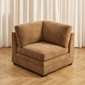Billie - Sillón Rinconero - Tejido Chenilla Ardilla