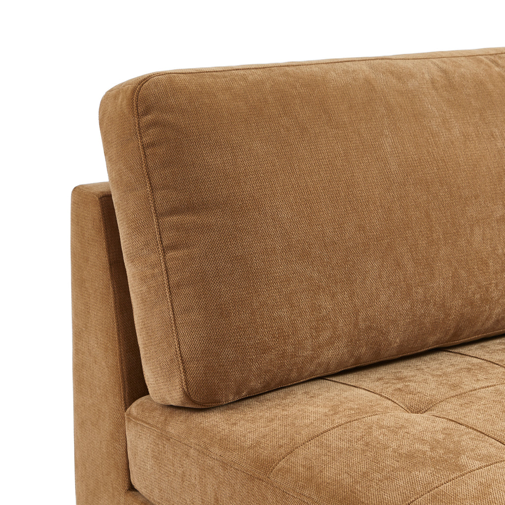 Billie - Modular 1-Seater Armchair - Squirrel Chenille Fabric