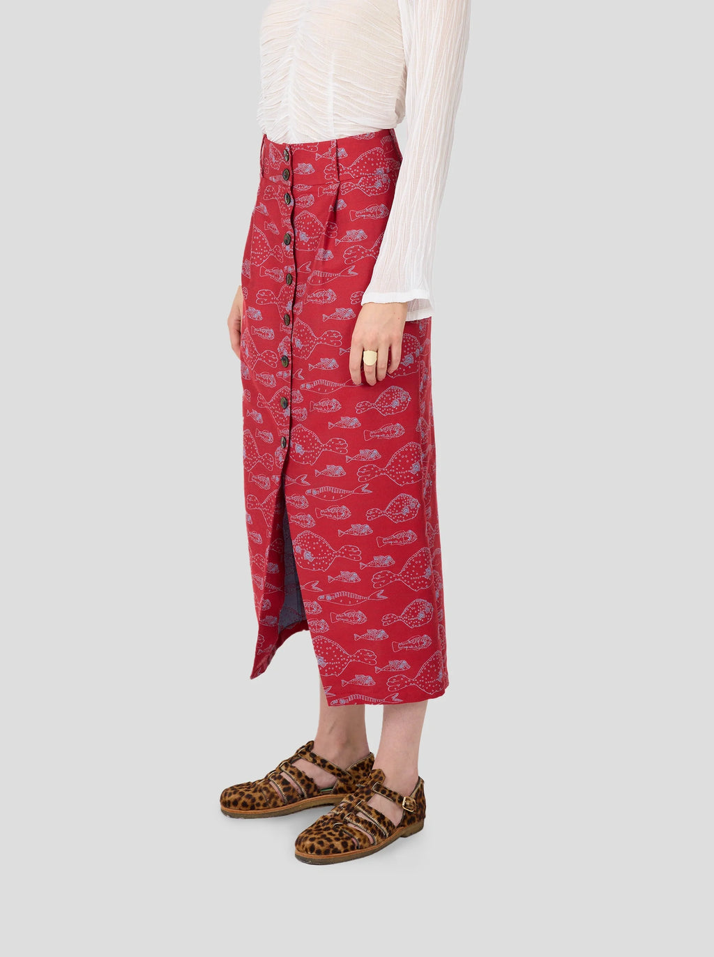 Bill Skirt in Fish Tank Weave