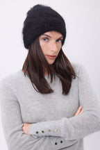 Bonnet – Cachemire Brossé Bill - Noir - Mixte