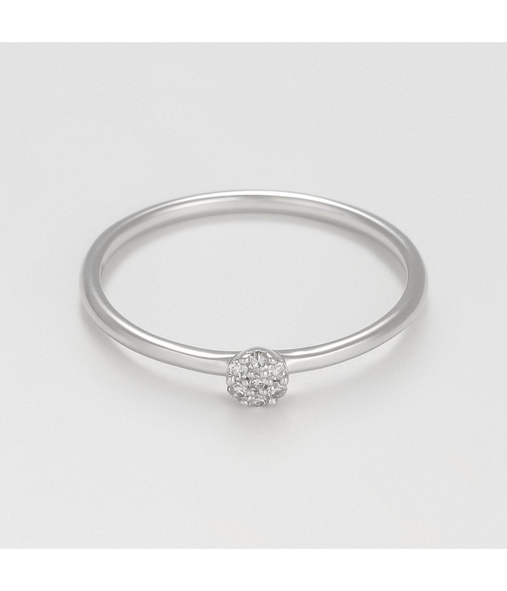"Rinata" Ring - D 0.03Ct/7 - White Gold
