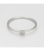 "Rinata" Ring - D 0.03Ct/7 - White Gold