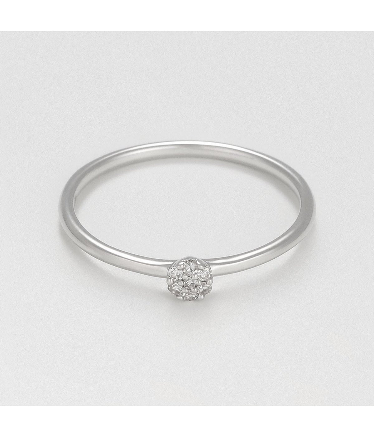 "Rinata" Ring - D 0.03Ct/7 - White Gold