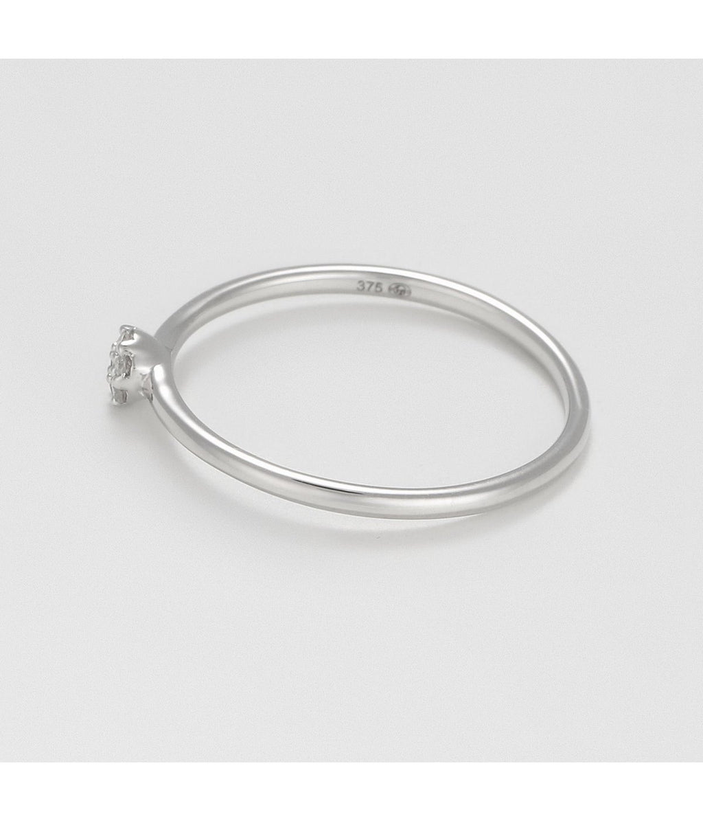 "Rinata" Ring - D 0.03Ct/7 - White Gold
