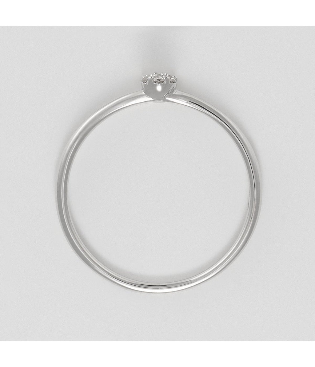 "Rinata" Ring - D 0.03Ct/7 - White Gold