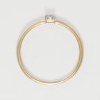 "Fivia" Ring, D 0.02/1 - 375/1000 Yellow Gold