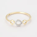 Bague "Partage Précieux"  D0,03/12 - Or Jaune