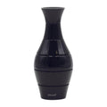 Molinillo de especias « Vaso » de haya lacada en negro