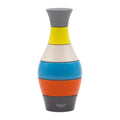 Molinillo de especias « Vaso » de haya lacada multicolor