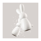 Moulin À Épices « Bunny » En Hêtre Laqué - Blanc