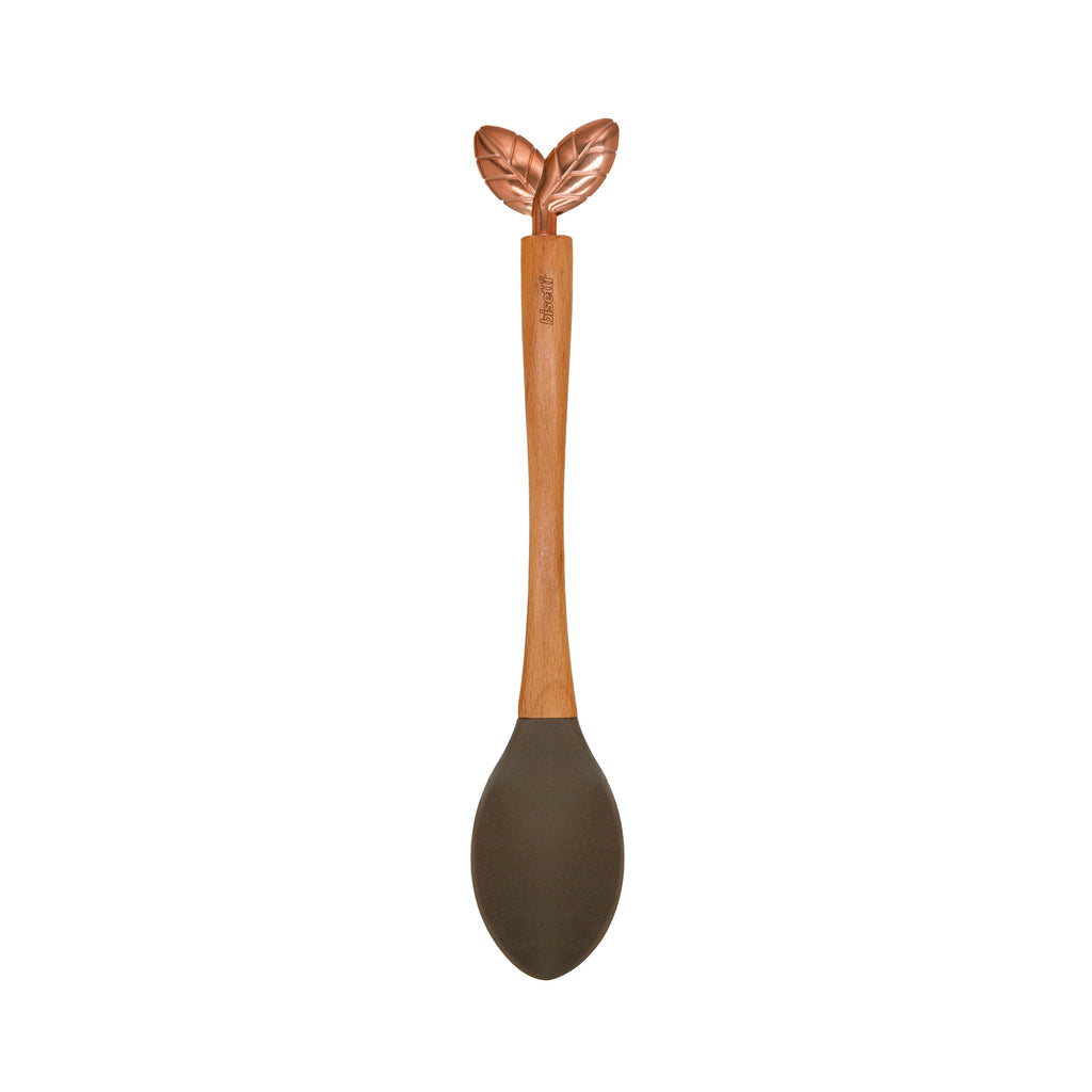 "Printemps D'Or" Silicone Spoon with a Natural Beech Handle