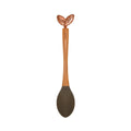 "Printemps D'Or" Silicone Spoon with a Natural Beech Handle