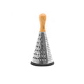Râpe Conique Multifonction En Acier Inoxydable / Hêtre Naturel Verni 24 Cm - Petite