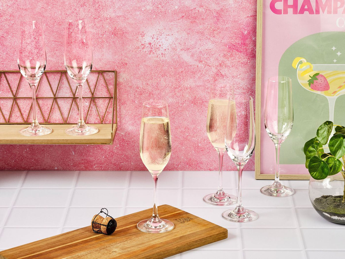 Nude - 6 Verres À Champagne - Lagom
