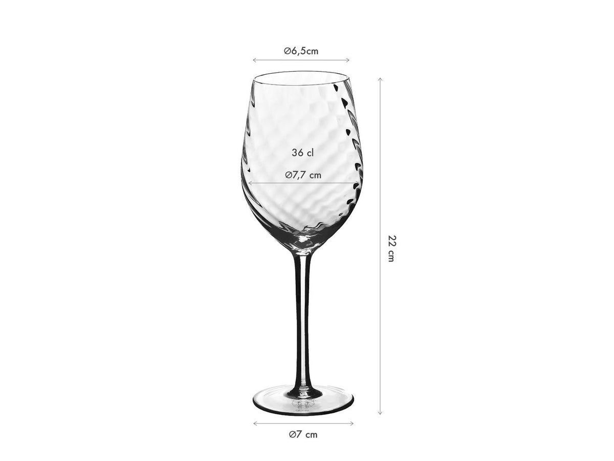 Nude - 6 Verres À Vin - Sten
