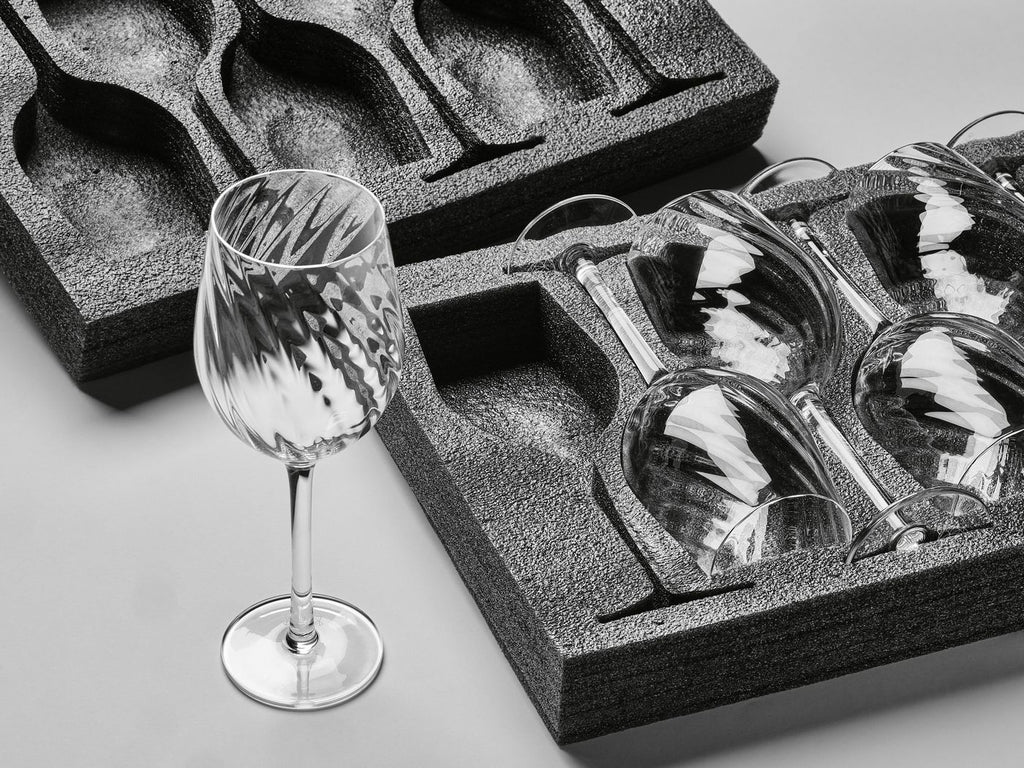 Nude - 6 Verres À Vin - Sten