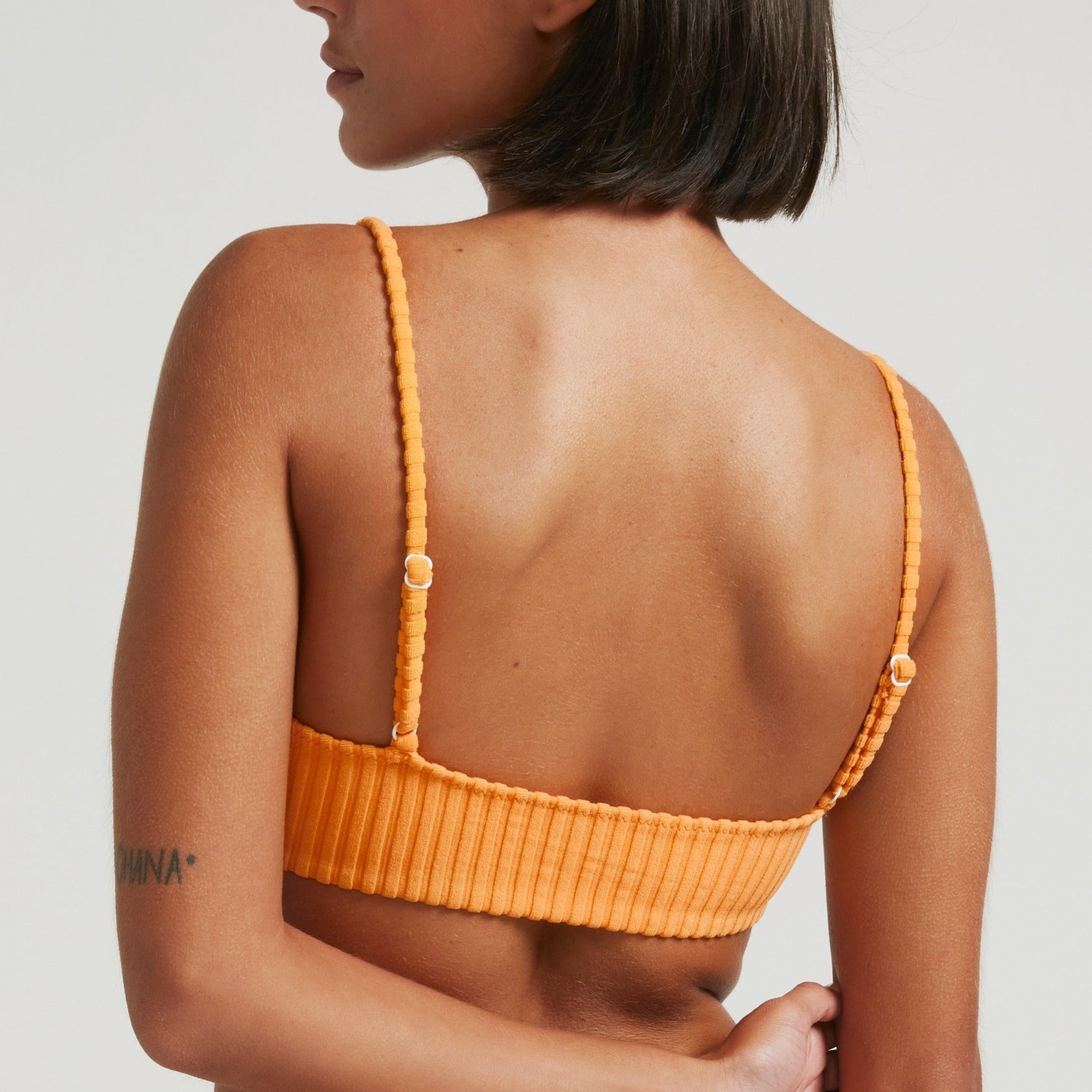 Top de bikini suave Guateque - Naranja